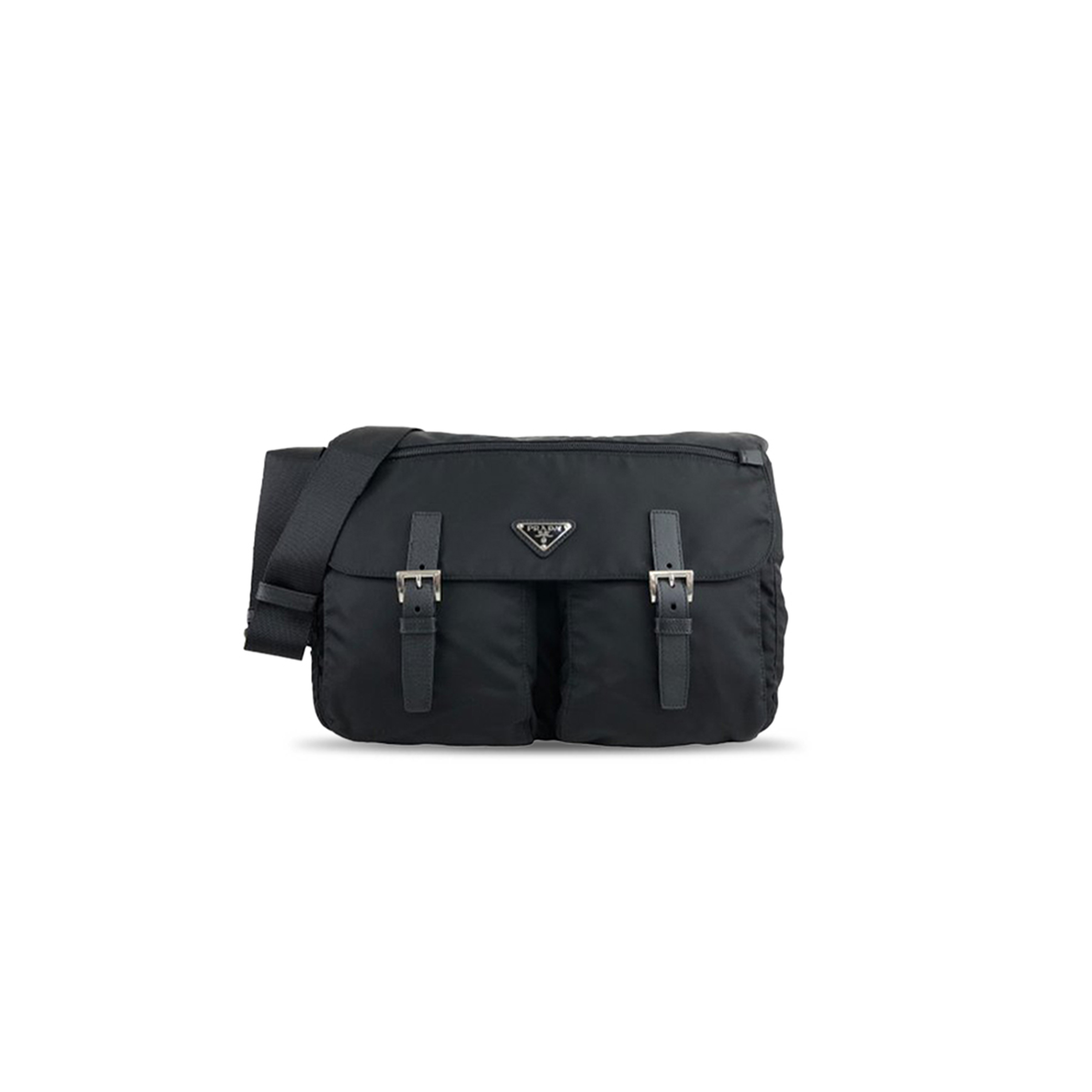Pra*a crossbody nylon bag 1bd738 (37*25.5*14cm)